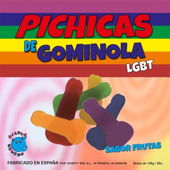 PRIDE - LGBT GUMMY PENIS FRUITS