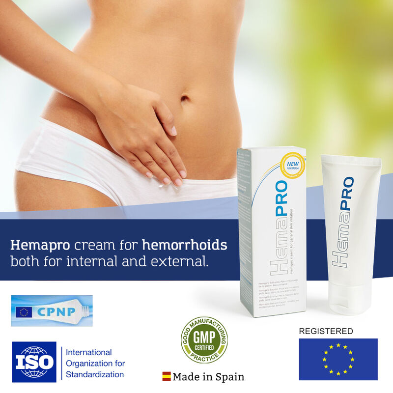 500 COSMETICS - HEMAPRO CREAM FOR THE TREATMENT OF HEMORRHOIDS