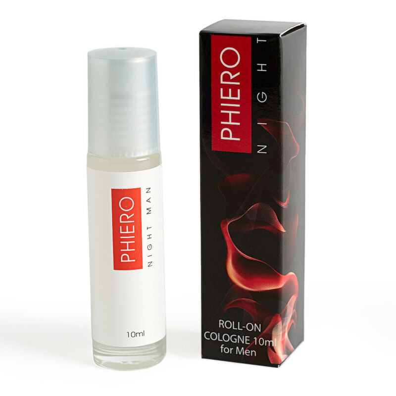 500 COSMETICS - PHIERO NIGHT MAN PROFUMO AI FEROMONI DA UOMO CON ROLL-ON - 500COSMETICS | Lingerie Harness Boutique
