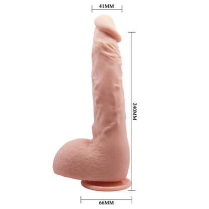 BAILE - DILDO REALISTICO JASON NATURALE 24 CM - BAILE VIBRATORS | Lingerie Harness Boutique