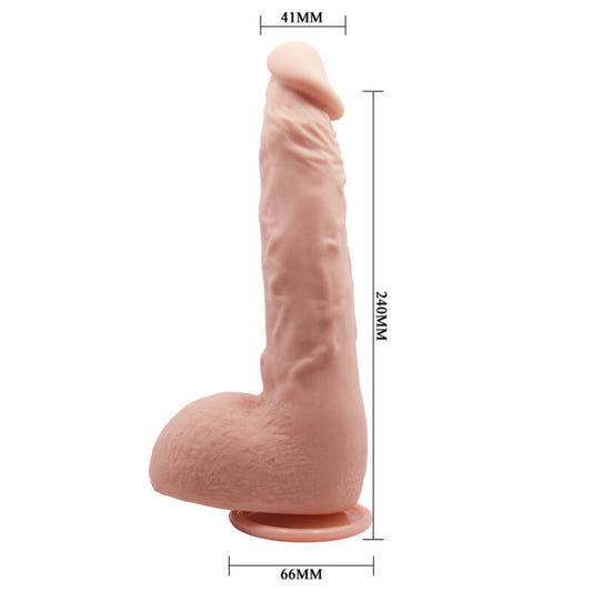 BAILE - DILDO REALISTICO JASON NATURALE 24 CM - BAILE VIBRATORS | Lingerie Harness Boutique