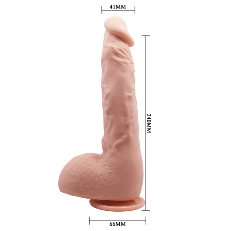BAILE - DILDO REALISTICO JASON NATURALE 24 CM - BAILE VIBRATORS | Lingerie Harness Boutique
