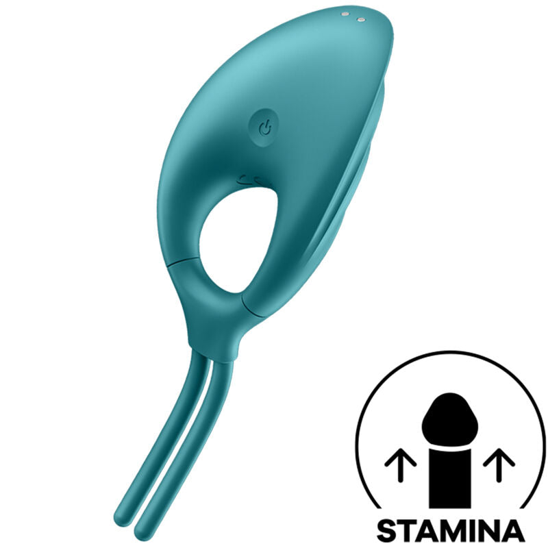 SATISFYER - ANELLO VIBRATORE SWORDSMAN BLU - SATISFYER RING | Lingerie Harness Boutique