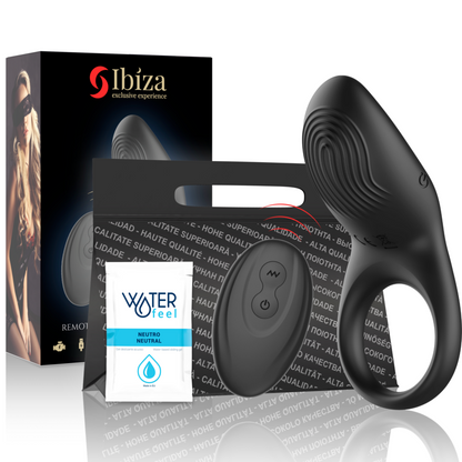 IBIZA - ANELLO VIBRANTE PER TELECOMANDO A CONTATTO COMPLETO - IBIZA TECHNOLOGY | Lingerie Harness Boutique