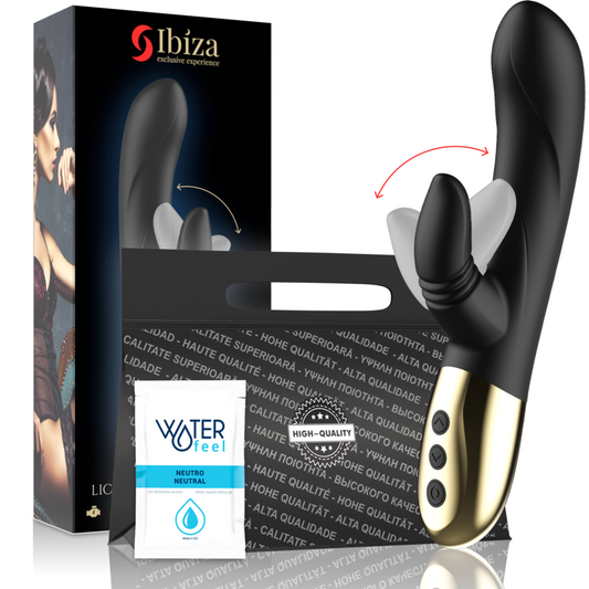 IBIZA - VIBRATORE NUOVA ESPERIENZA CON IL CONIGLIO DA LECCARE - IBIZA TECHNOLOGY | Lingerie Harness Boutique
