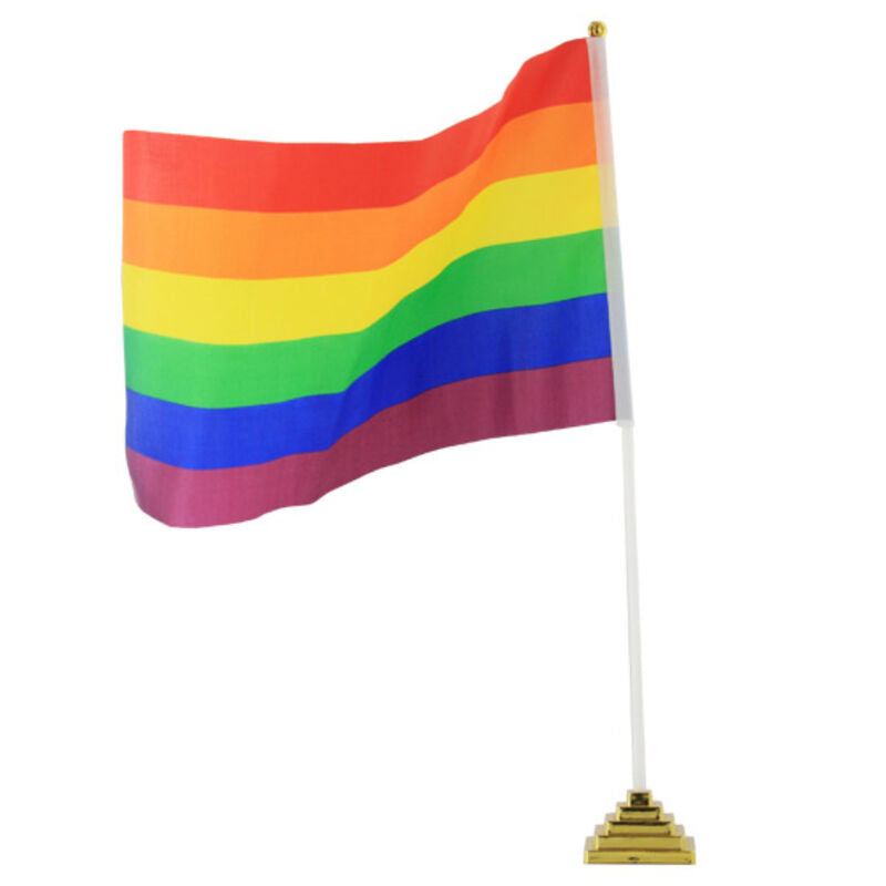 PRIDE - SMALL LGBT TABLE FLAG