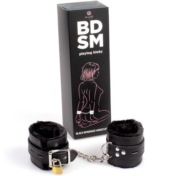 SECRETPLAY - MANETTEBLACK BONDAGE COLLEZIONE BDSM - SECRETPLAY 100% FETISH | Lingerie Harness Boutique