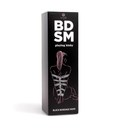 SECRETPLAY - BLACK BONDAGE ROPE COLLEZIONE BDSM - SECRETPLAY 100% FETISH | Lingerie Harness Boutique