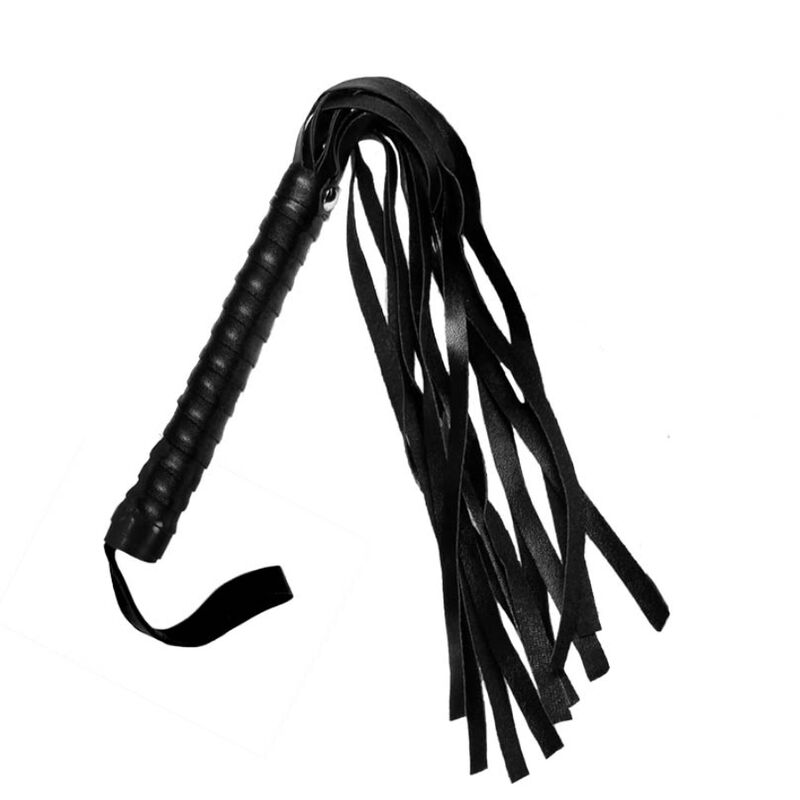 SECRETPLAY - BLACK BONDAGE WHIP COLLEZIONE BDSM - SECRETPLAY 100% FETISH | Lingerie Harness Boutique