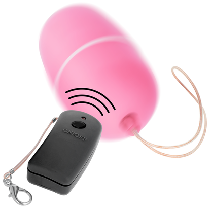 ONLINE - UOVO VIBRANTE CON TELECOMANDO ROSA - ONLINE | Lingerie Harness Boutique