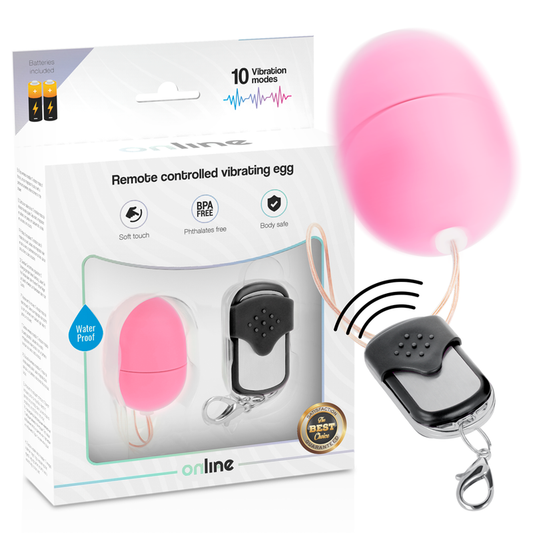 ONLINE - TELECOMANDO UOVO VIBRANTE S ROSA - ONLINE | Lingerie Harness Boutique