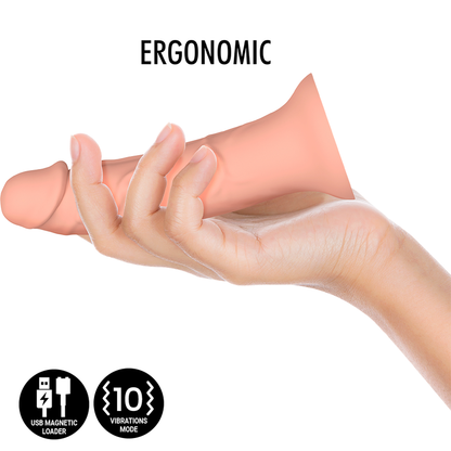 MYTHOLOGY - ASHER ORIGINAL DILDO S - VIBRATORE COMPATIBILE CON TECNOLOGIA WIRELESS WATCHME - MYTHOLOGY FANTASY DILDO | Lingerie Harness Boutique