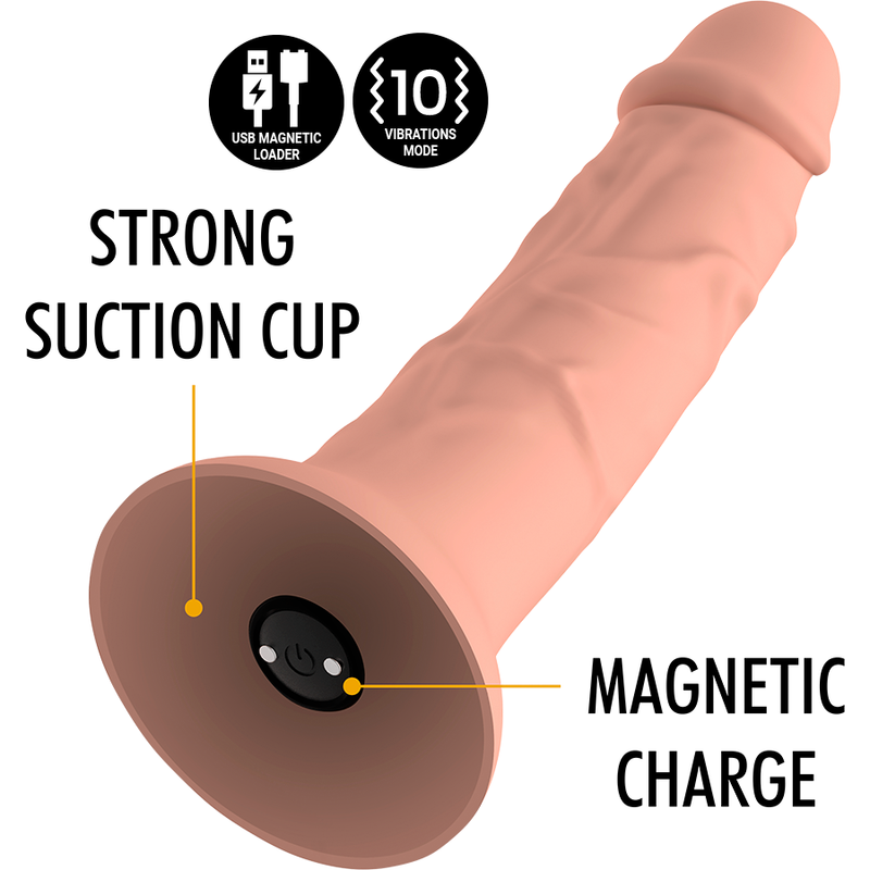 MYTHOLOGY - ASHER ORIGINAL DILDO S - VIBRATORE COMPATIBILE CON TECNOLOGIA WIRELESS WATCHME - MYTHOLOGY FANTASY DILDO | Lingerie Harness Boutique