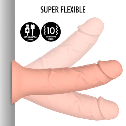 MYTHOLOGY - ASHER ORIGINAL DILDO S - VIBRATOR COMPATIBLE WITH WIRELESS WATCHME TECHNOLOGY