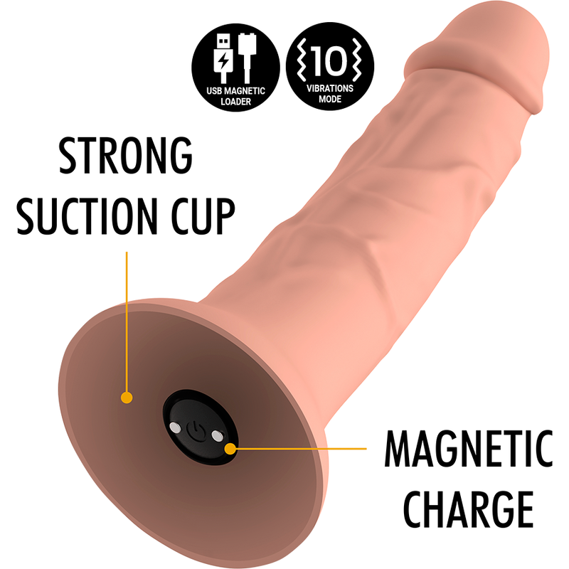 MYTHOLOGY - ASHER ORIGINAL DILDO M - VIBRATORE COMPATIBILE CON TECNOLOGIA WATCHME WIRELESS - MYTHOLOGY FANTASY DILDO | Lingerie Harness Boutique