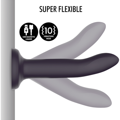 MYTHOLOGY DUMAN MYSTIC DILDO S - WATCHME VIBRATOR COMPATIBLE WITH WIRELESS TECHNOLOGY