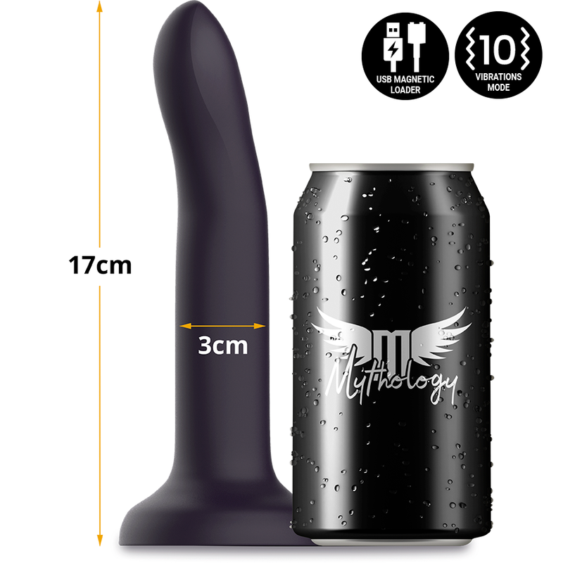 MYTHOLOGY - DUMAN MYSTIC DILDO M - VIBRATOR COMPATIBLE WITH WIRELESS WATCHME TECHNOLOGY