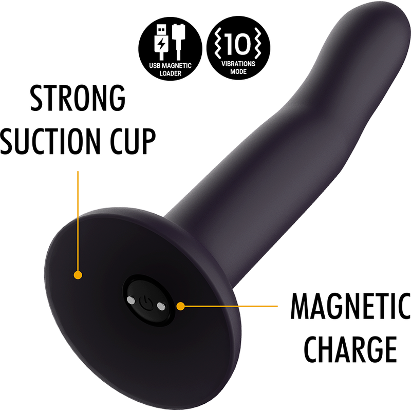 MYTHOLOGY - DUMAN MYSTIC DILDO L - VIBRATORE COMPATIBILE CON TECNOLOGIA WIRELESS WATCHME - MYTHOLOGY FANTASY DILDO | Lingerie Harness Boutique