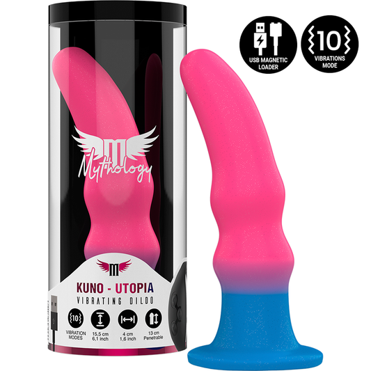 MYTHOLOGY - KUNO UTOPIA DILDO M - VIBRATORE COMPATIBILE CON TECNOLOGIA WIRELESS WATCHME - MYTHOLOGY FANTASY DILDO | Lingerie Harness Boutique