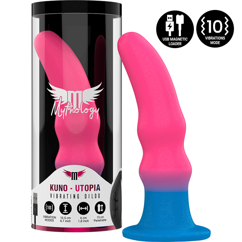 MYTHOLOGY - KUNO UTOPIA DILDO M - VIBRATORE COMPATIBILE CON TECNOLOGIA WIRELESS WATCHME - MYTHOLOGY FANTASY DILDO | Lingerie Harness Boutique