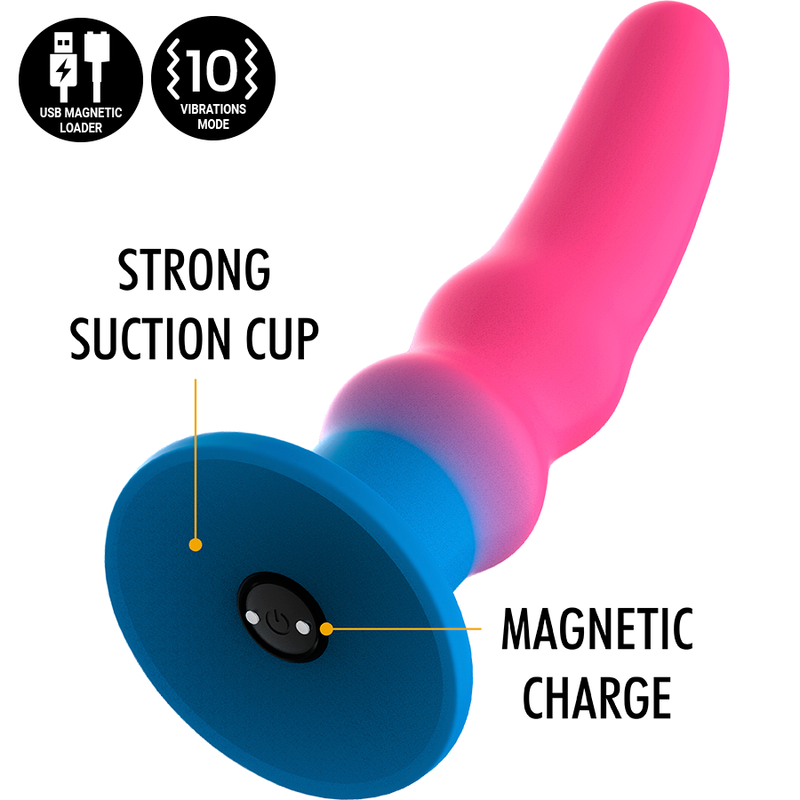 MYTHOLOGY - KUNO UTOPIA DILDO M - VIBRATORE COMPATIBILE CON TECNOLOGIA WIRELESS WATCHME - MYTHOLOGY FANTASY DILDO | Lingerie Harness Boutique