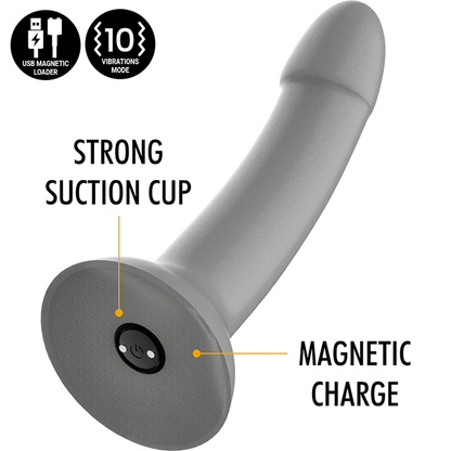 MYTHOLOGY - RUNE MAJESTIC DILDO S - VIBRATORE WATCHME COMPATIBILE CON TECNOLOGIA WIRELESS - MYTHOLOGY FANTASY DILDO | Lingerie Harness Boutique