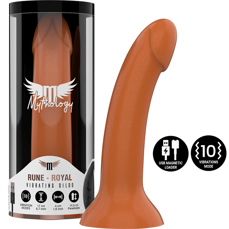 MYTHOLOGY - RUNE ROYAL DILDO M - VIBRATORE WATCHME TECNOLOGIA WIRELESS COMPATIBILE - MYTHOLOGY FANTASY DILDO | Lingerie Harness Boutique