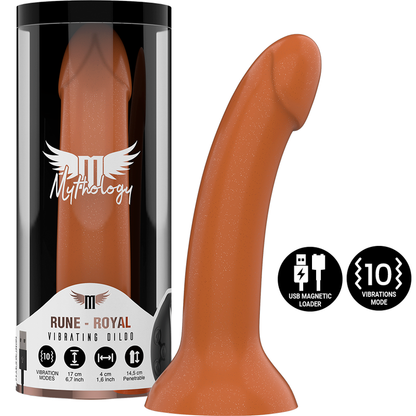 MYTHOLOGY - RUNE ROYAL DILDO M - VIBRATORE WATCHME TECNOLOGIA WIRELESS COMPATIBILE - MYTHOLOGY FANTASY DILDO | Lingerie Harness Boutique