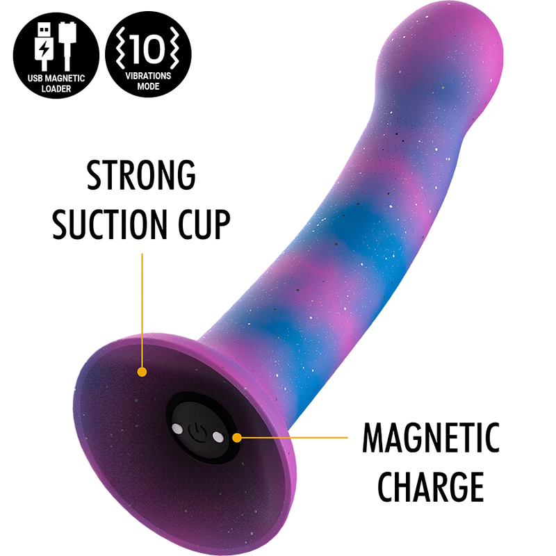 MYTHOLOGY - DION GALACTIC DILDO S - VIBRATORE WATCHME COMPATIBILE CON TECNOLOGIA WIRELESS - MYTHOLOGY FANTASY DILDO | Lingerie Harness Boutique