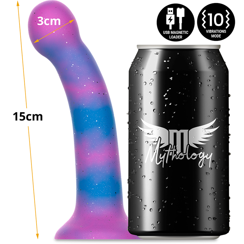 MYTHOLOGY - DION GALACTIC DILDO S - VIBRATORE WATCHME COMPATIBILE CON TECNOLOGIA WIRELESS - MYTHOLOGY FANTASY DILDO | Lingerie Harness Boutique