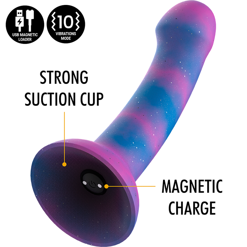 MYTHOLOGY - DION GALACTIC DILDO M - VIBRATORE WATCHME TECNOLOGIA WIRELESS COMPATIBILE - MYTHOLOGY FANTASY DILDO | Lingerie Harness Boutique