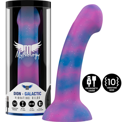 MYTHOLOGY - DION GALACTIC DILDO M - VIBRATOR WATCHME WIRELESS COMPATIBLE TECHNOLOGY