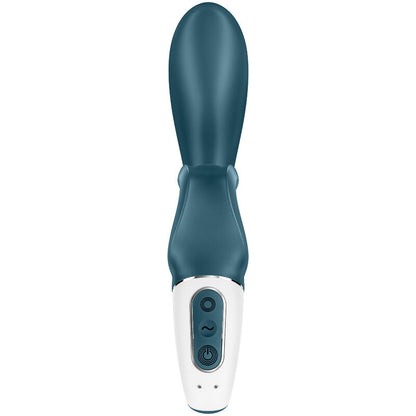 SATISFYER - APP VIBRATORE HUG ME RABBIT BLU - SATISFYER CONNECT | Lingerie Harness Boutique