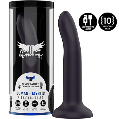 MYTHOLOGY - DUMAN MYSTIC DILDO M - VIBRATOR COMPATIBLE WITH WIRELESS WATCHME TECHNOLOGY