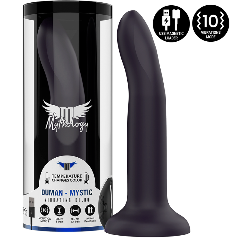 MYTHOLOGY - DUMAN MYSTIC DILDO L - VIBRATORE COMPATIBILE CON TECNOLOGIA WIRELESS WATCHME - MYTHOLOGY FANTASY DILDO | Lingerie Harness Boutique