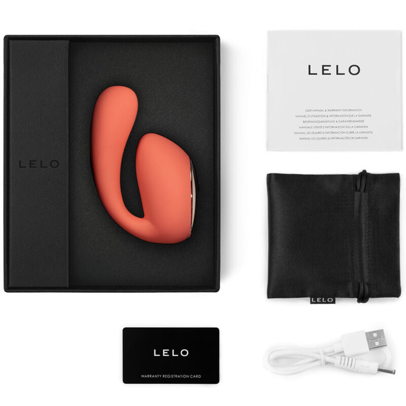 LELO - IDA WAVE CORAL COUPLE MASSAGER