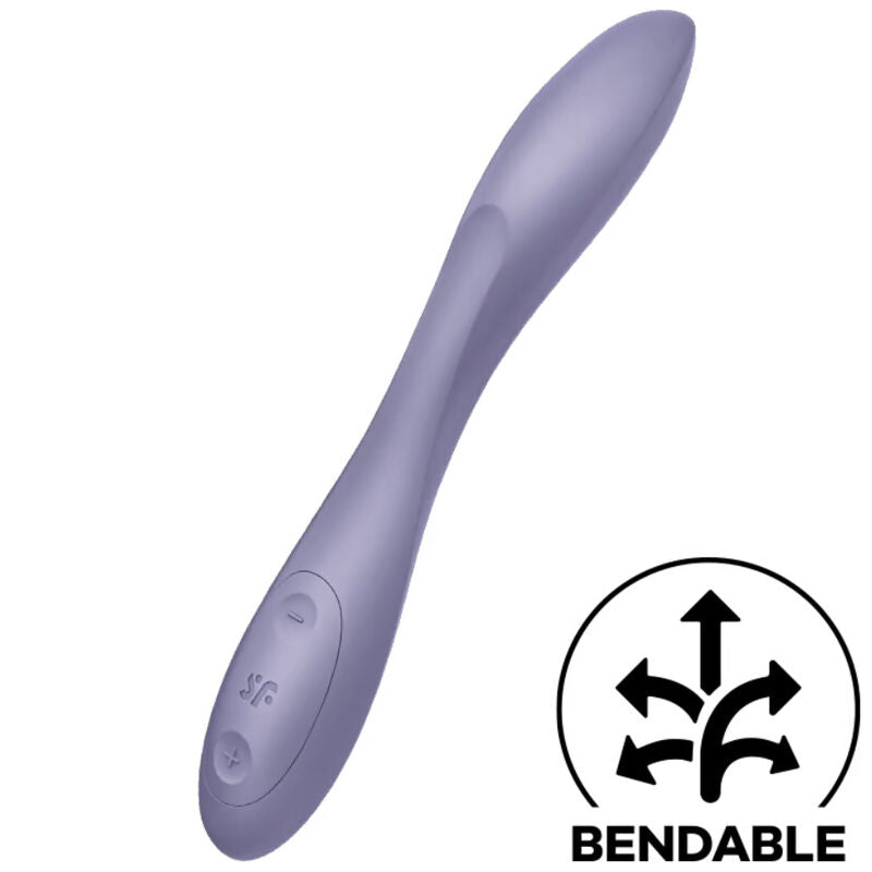SATISFYER - MULTI VIBRATORE G-SPOT FLEX 2 VIOLA - SATISFYER VIBRATOR | Lingerie Harness Boutique