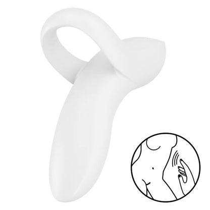 SATISFYER - VIBRATORE DA DITO BOLD LOVER ROSA - SATISFYER VIBRATOR | Lingerie Harness Boutique
