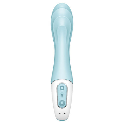 SATISFYER - AIR PUMP 5+ INFLATABLE G-SPOT VIBRATOR BLUE