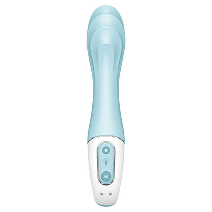SATISFYER - VIBRATORE AIR PUMP 5+ VIBRATORE GONFIABILE G-SPOT BLU - SATISFYER CONNECT | Lingerie Harness Boutique