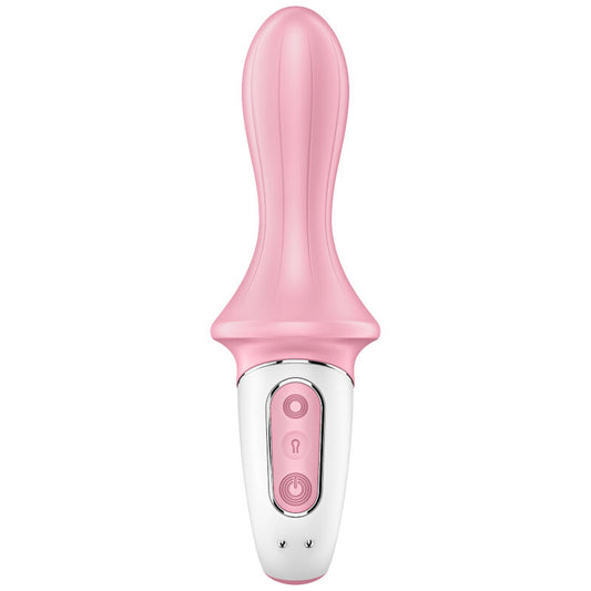 SATISFYER - VIBRATORE ANALE GONFIABILE AIR PUMP BOOTY 5+ ROSA - SATISFYER CONNECT | Lingerie Harness Boutique