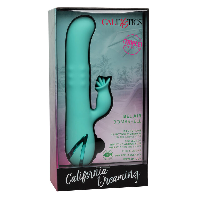 CALEXOTICS - BEL AIR BOMBSHELL VERDE CHIARO - CALEXOTICS | Lingerie Harness Boutique