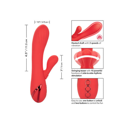 CALEXOTICS - PALISADES ROSSO PASSIONE - CALEXOTICS | Lingerie Harness Boutique
