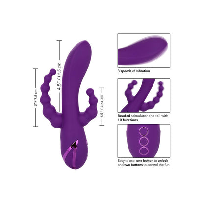 CALEXOTICS - LONG BEACH BOOTYLICIOUS VIOLA - CALEXOTICS | Lingerie Harness Boutique