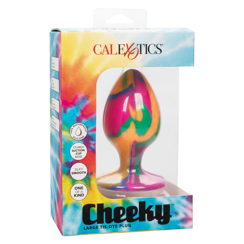 CALEXOTICS - CHEEKY GRANDE SPINA TIE-DYE ANALE - CALEXOTICS | Lingerie Harness Boutique