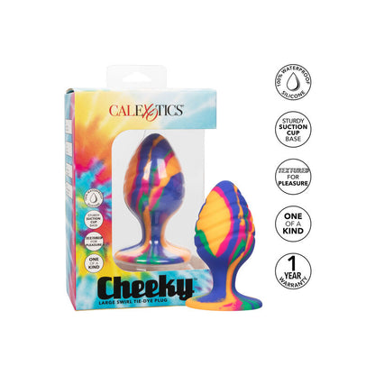 CALEXOTICS - CHEEKY GRANDE SPINA SWIRL ANALE - CALEXOTICS | Lingerie Harness Boutique