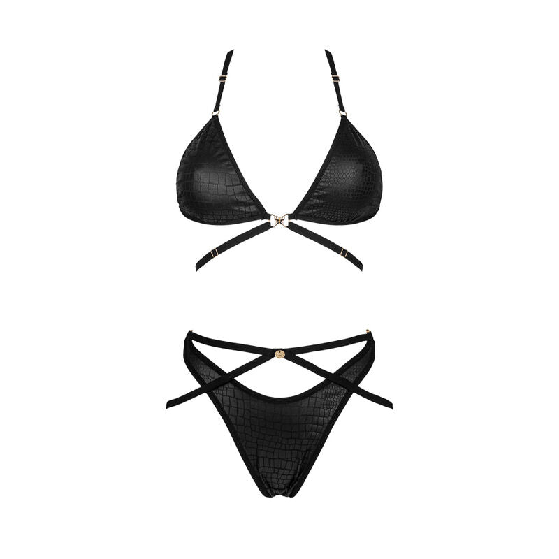 OBSESSIVE - COBRA NIVE TWO-PIECE SET S/M