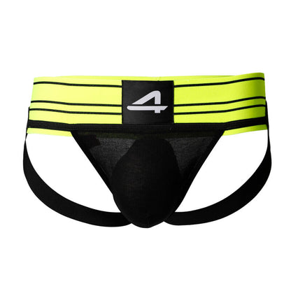 CUT4MEN - GREEN RUGBY XL JOCKSTRAP