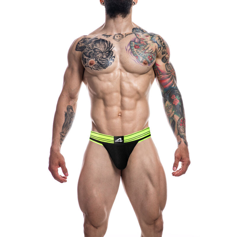 CUT4MEN - GREEN RUGBY XL JOCKSTRAP