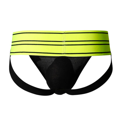 CUT4MEN - GREEN RUGBY XL JOCKSTRAP